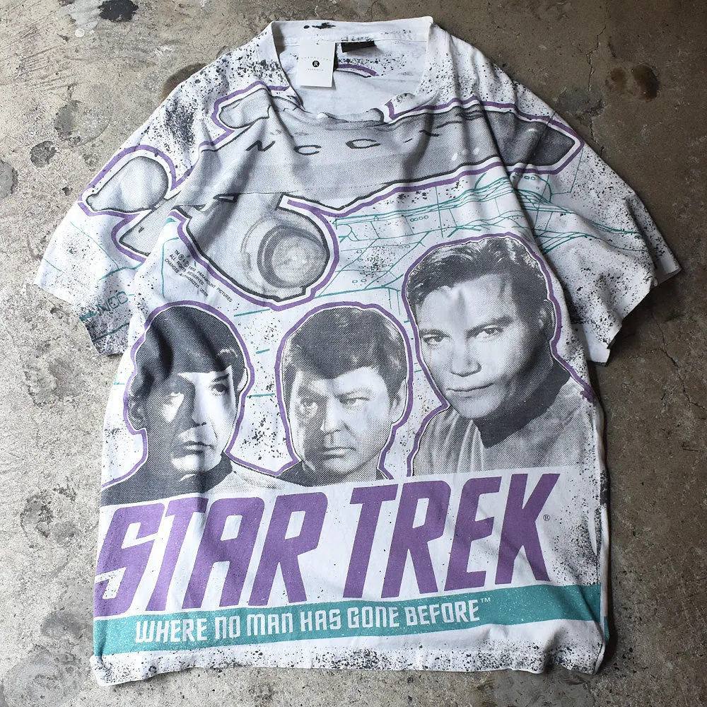 90's　 STAR TREK/ スタートレック　AOP！ Tee　USA製　220610H