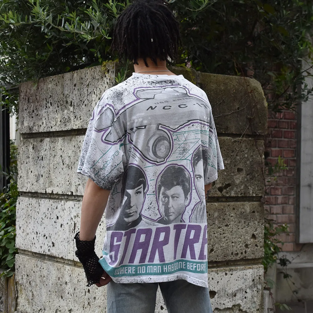 90's　 STAR TREK/ スタートレック　AOP！ Tee　USA製　220610H