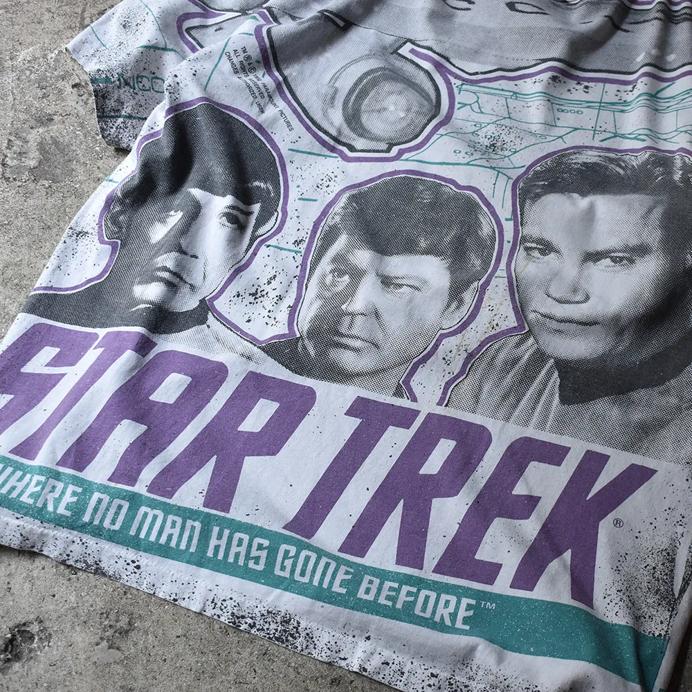 90's　 STAR TREK/ スタートレック　AOP！ Tee　USA製　220610H