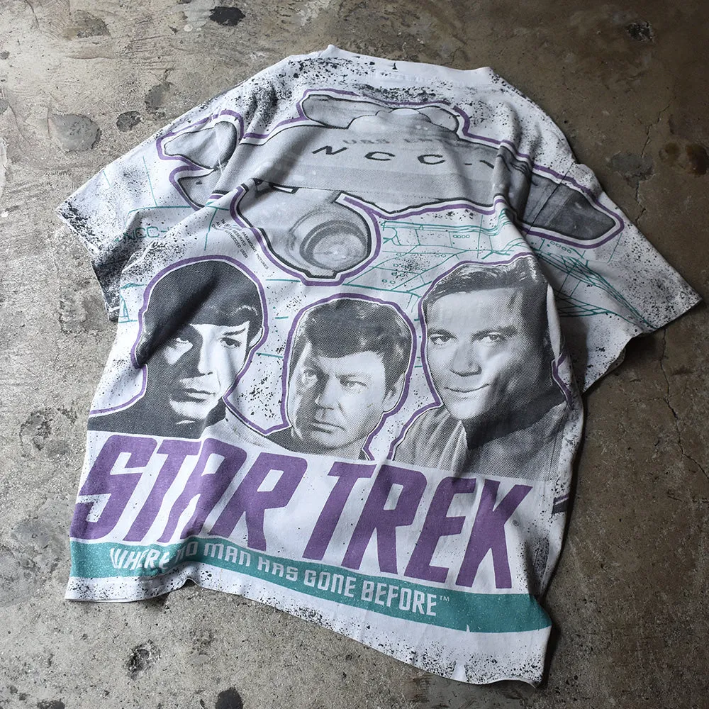 90's　 STAR TREK/ スタートレック　AOP！ Tee　USA製　220610H