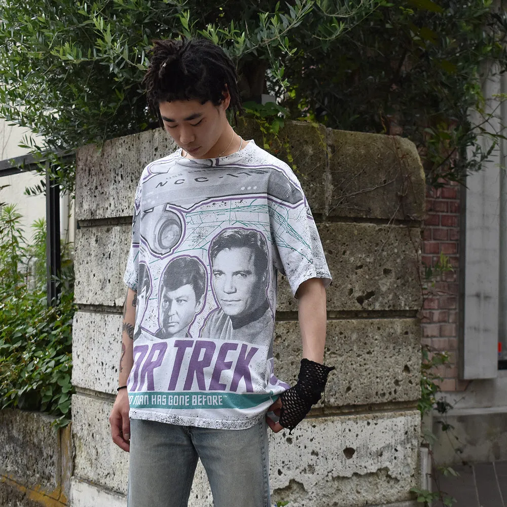 90's　 STAR TREK/ スタートレック　AOP！ Tee　USA製　220610H