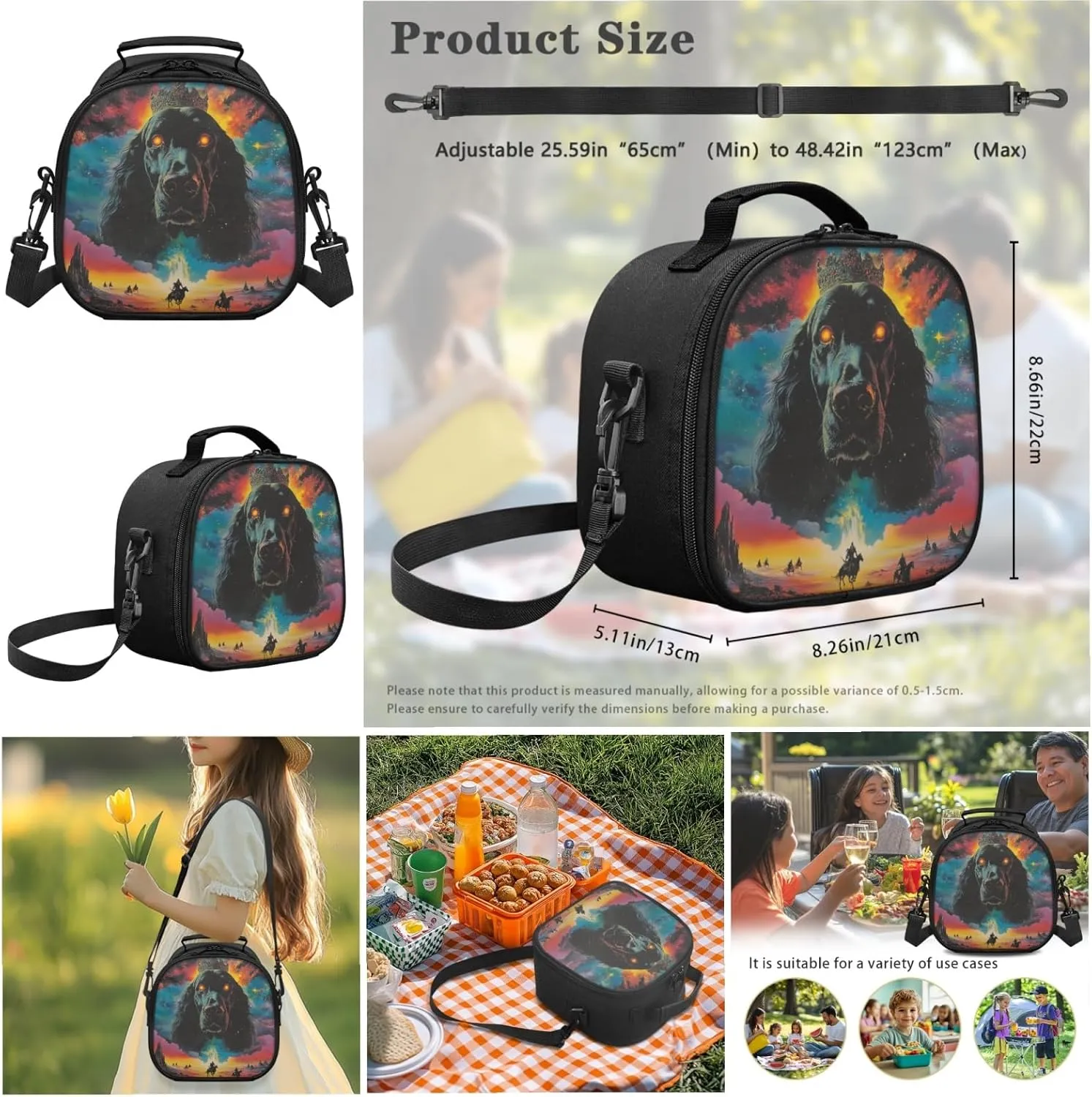 AmzPrint Afghan Hound Dog School Backpacks And Lunch Kit For Girls High School 3 Pcs Backpack Set Back To School Bag Gifts