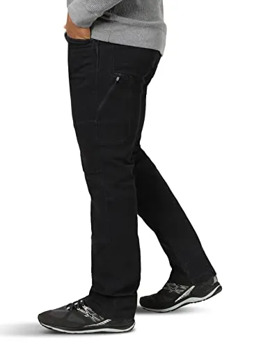 ATG by Wrangler Men's Reinforced Utility Pant, Caviar, 38W x 30L