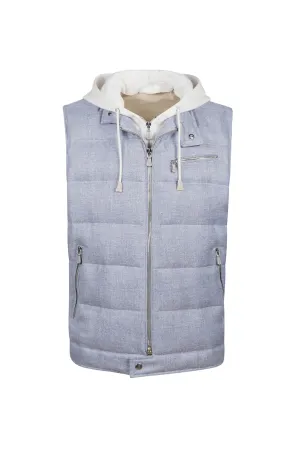 Bi-Material Biker Vest