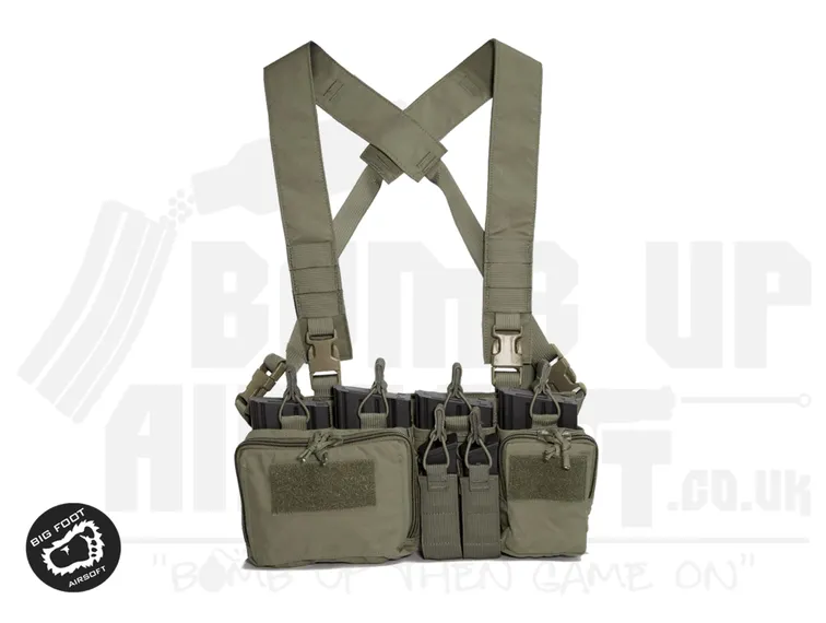 Big Foot D3CRH Chest Rig Vest (OD Green)