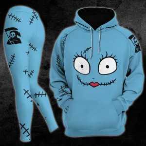 Blue Nightmare Hoodie and Leggings Set