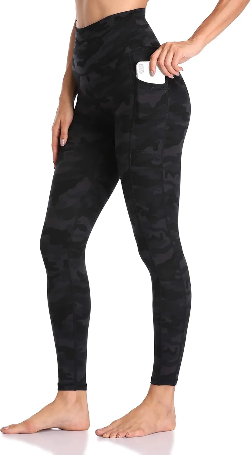 Colorfulkoala Women's High Waisted Yoga Pants 7/8 Length Leggings with Pockets