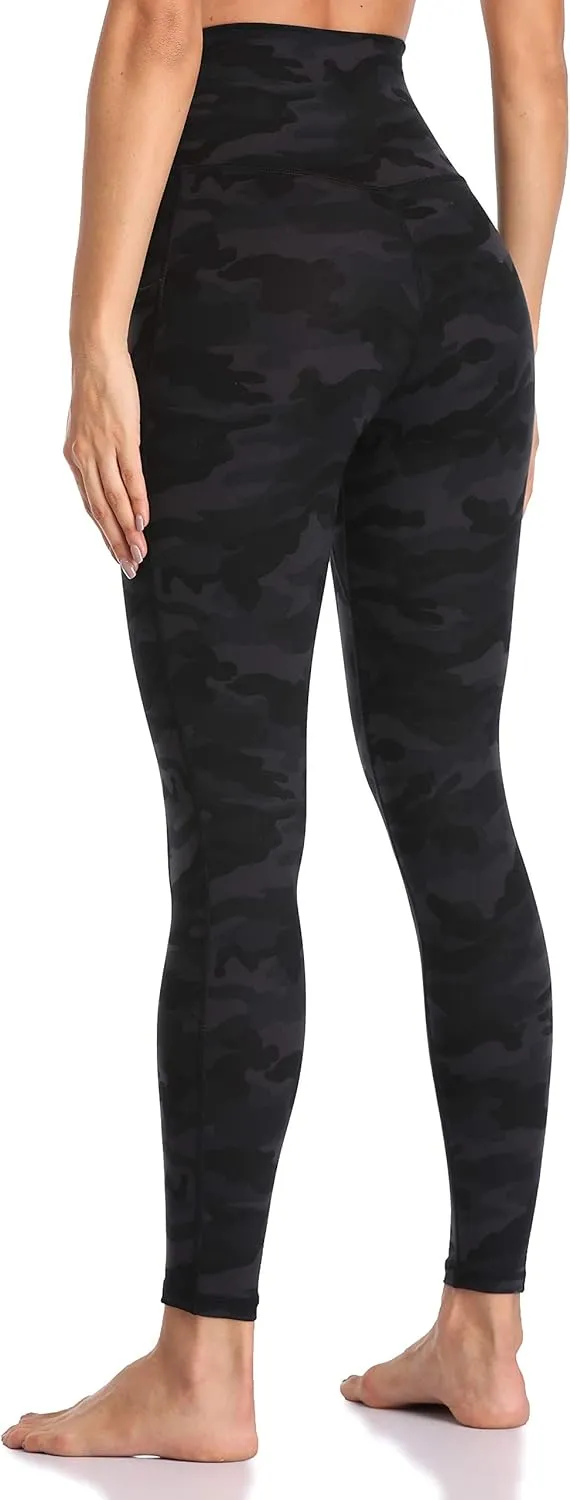 Colorfulkoala Women's High Waisted Yoga Pants 7/8 Length Leggings with Pockets