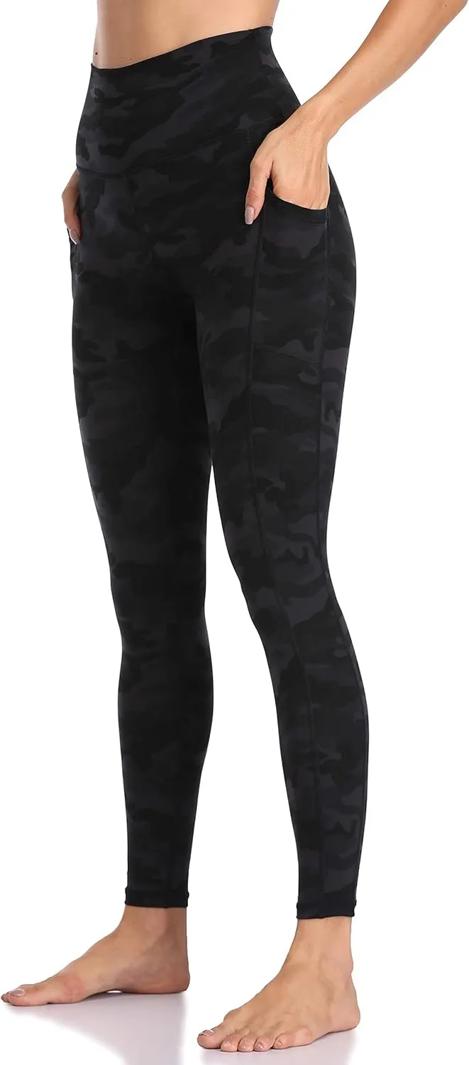 Colorfulkoala Women's High Waisted Yoga Pants 7/8 Length Leggings with Pockets