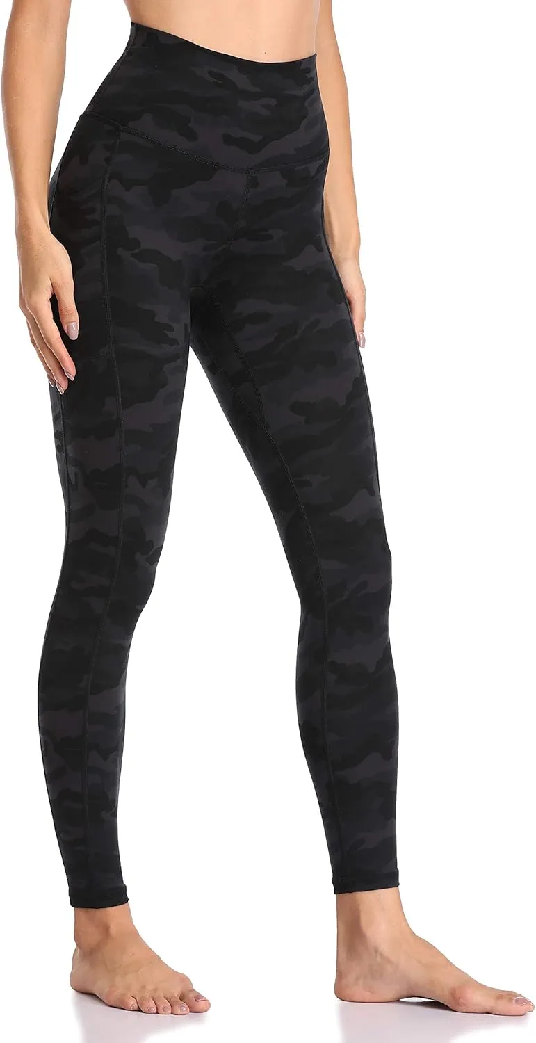 Colorfulkoala Women's High Waisted Yoga Pants 7/8 Length Leggings with Pockets