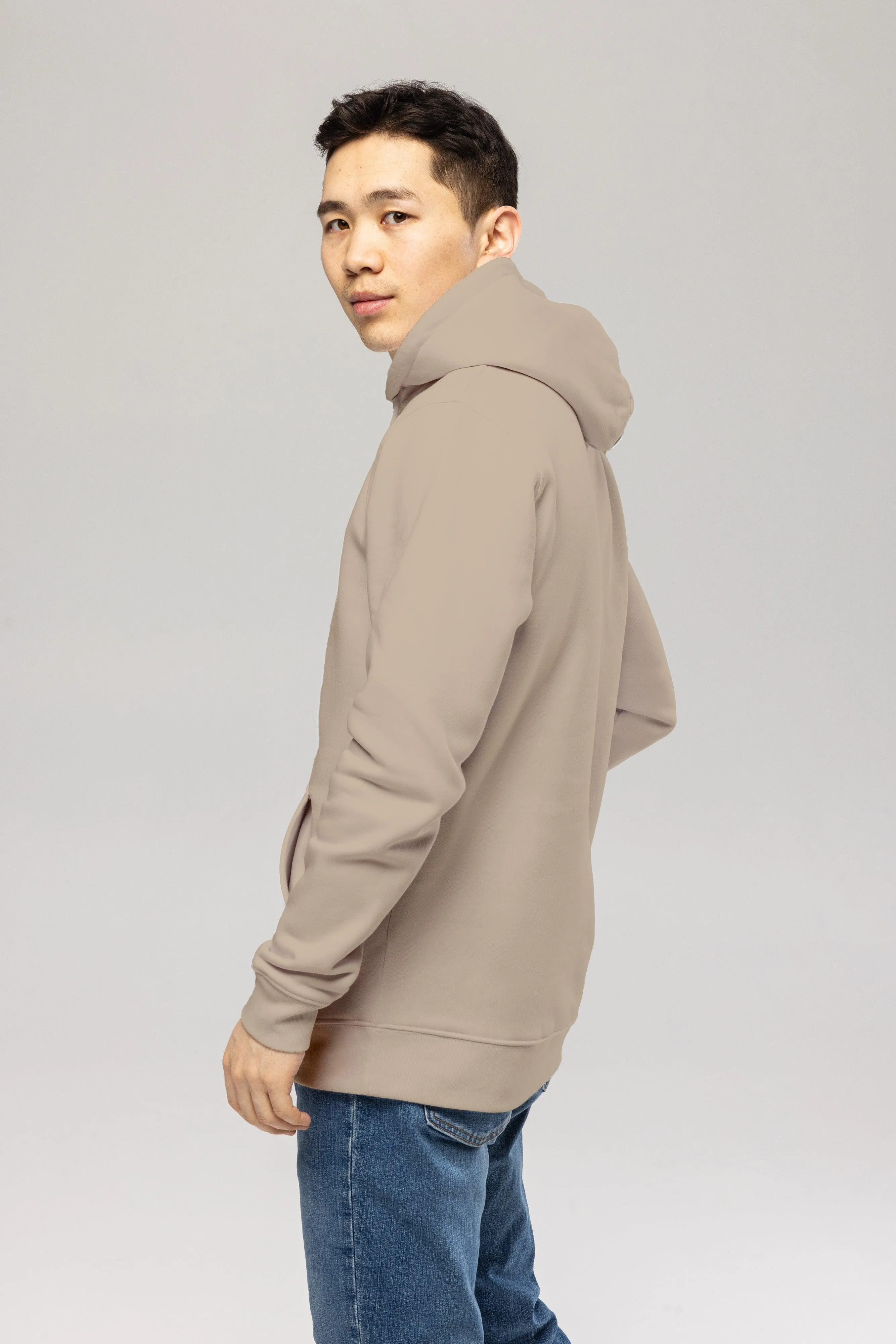 Desert Dust Embroidered Logo Hoodie