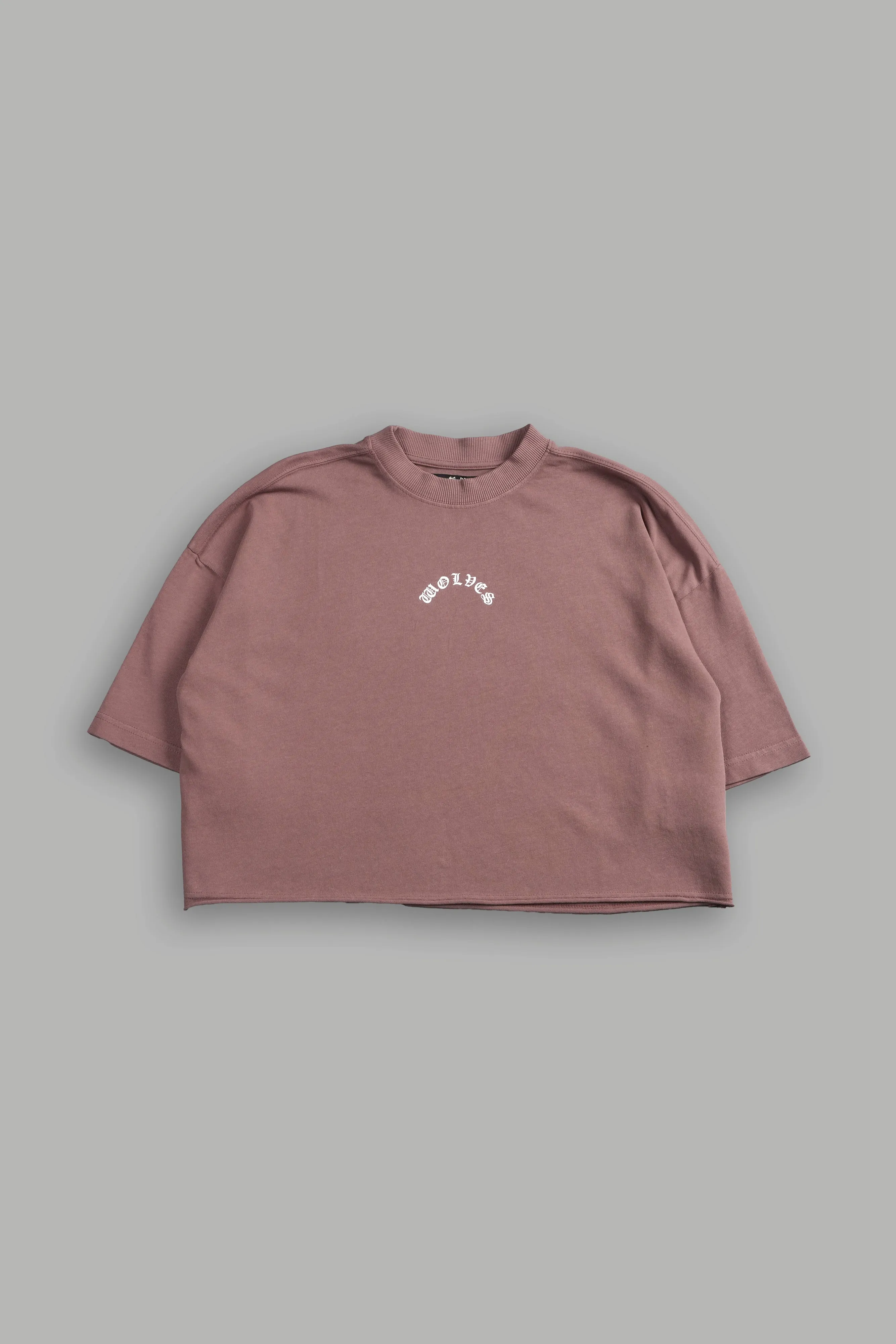 Divine Warrior "Premium" Oversized (Cropped) Tee in Norse Brown