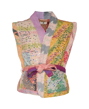 Emery Sequins Vest - Sequins No. 16
