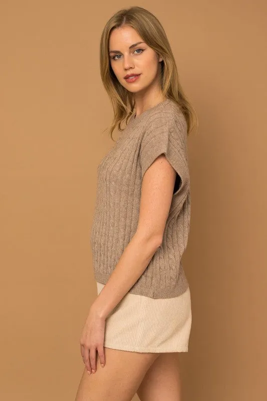 Explore More Collection - Cable Knit Vest