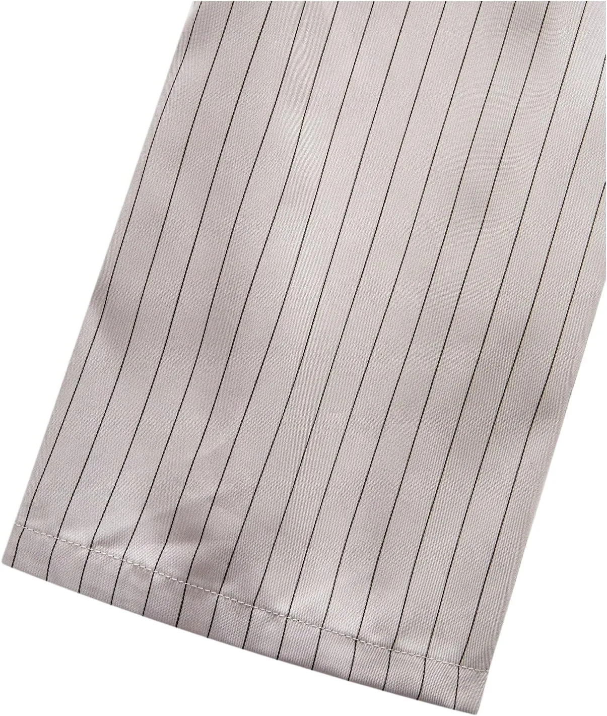 Floerns Girl's 2 Piece Outfits Elegant Striped Sleeveless Suit Vest & Long Elastic Casual Pants Set