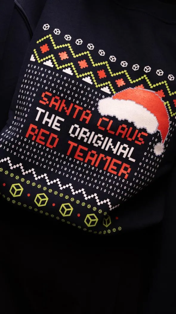 Hack The Box Festive Sweater - Santa Claus: The Original Red Teamer