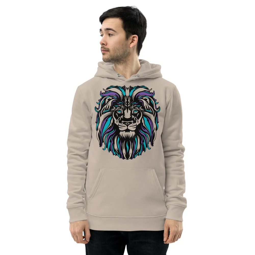 Heart of a Lion Eco Hoodie Tan
