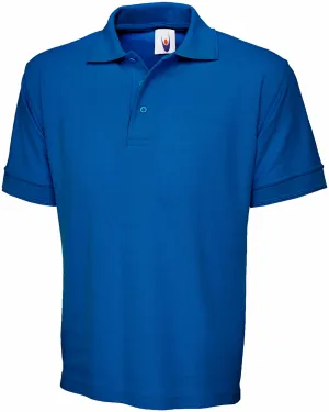 Heavyweight Cotton Poloshirt | Royal
