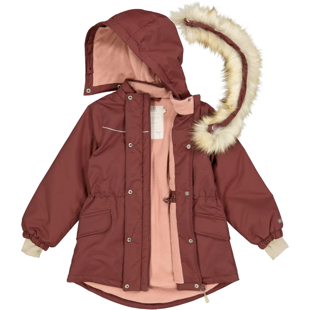 Jacket Mathilde Tech - maroon