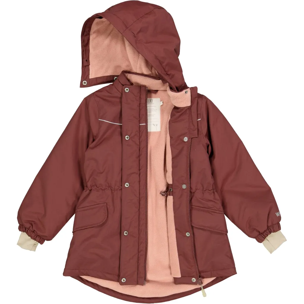 Jacket Mathilde Tech - maroon