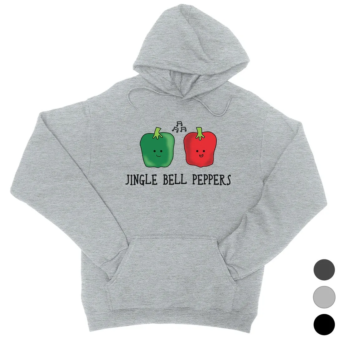 Jingle Bell Peppers Unisex Hoodie