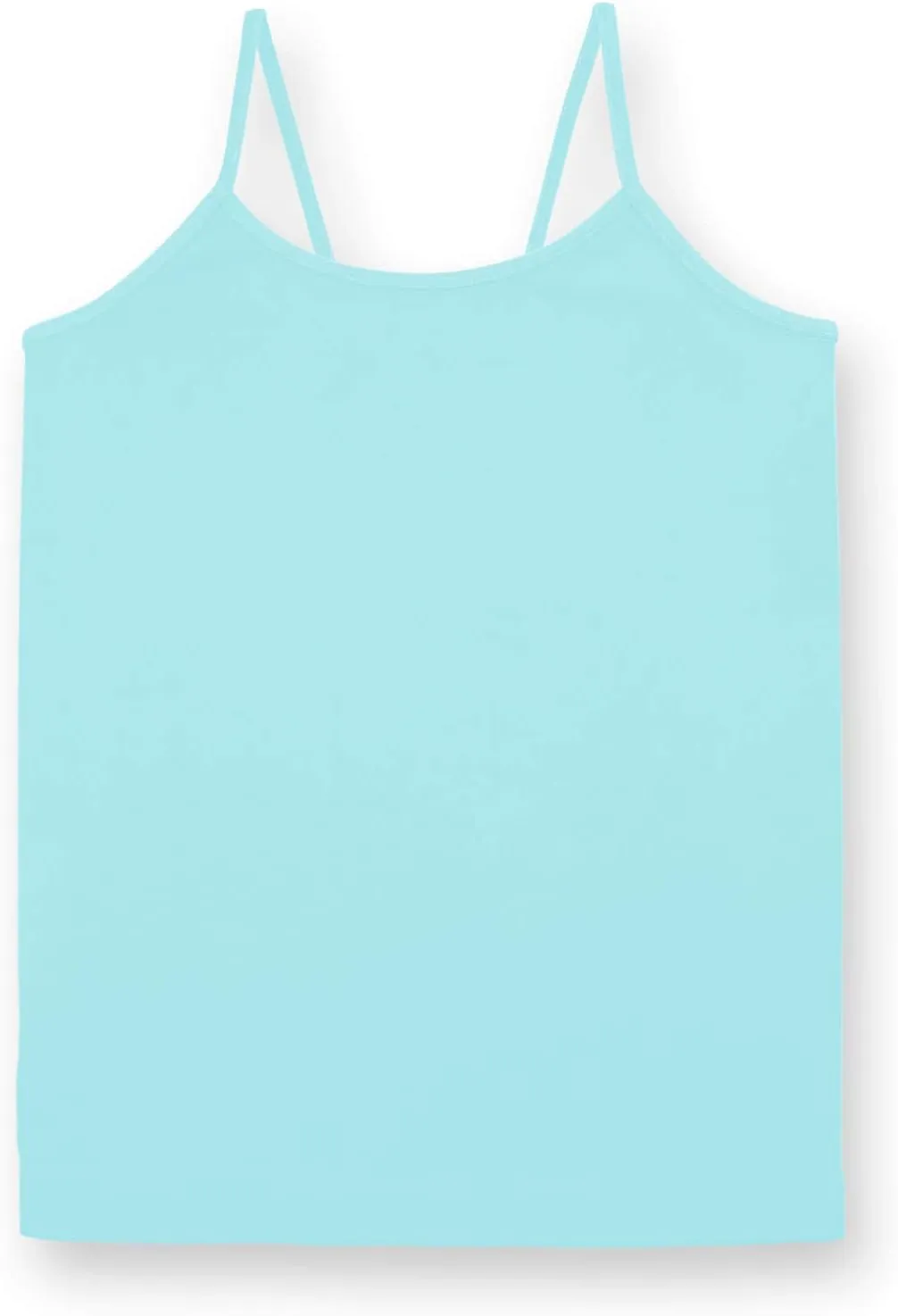 Kurve Girls Sleeveless Tank Top  Stretch Undershirts Cami Camisole, UV Protective Fabric, Rated UPF 50  (Made in USA)