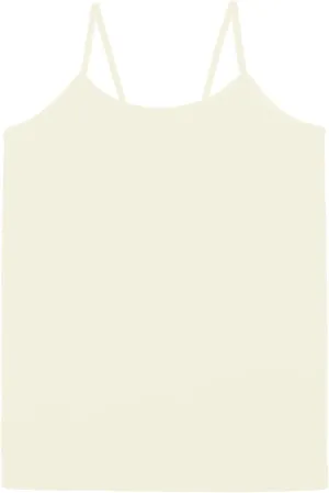 Kurve Girls Sleeveless Tank Top  Stretch Undershirts Cami Camisole, UV Protective Fabric, Rated UPF 50  (Made in USA)