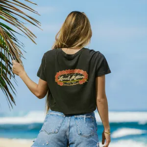LEI NALU CROP TEE