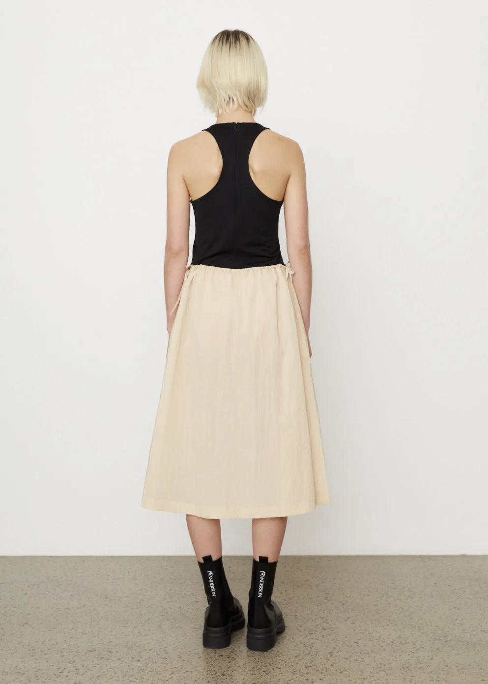 Light Tech Drawstring Dress
