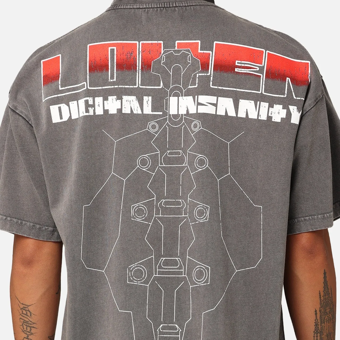Loiter Digital Insanity Vintage T-Shirt