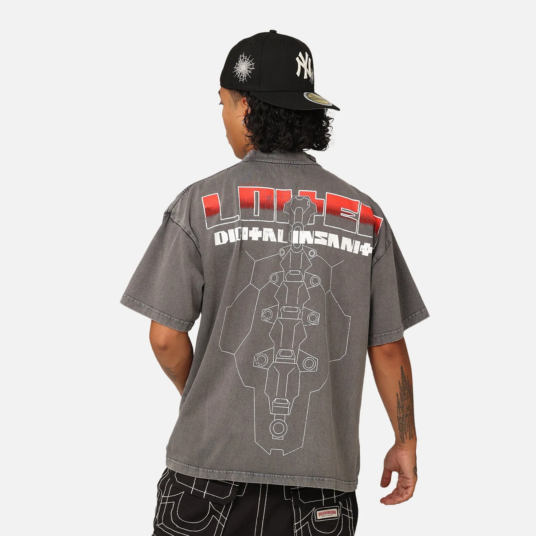 Loiter Digital Insanity Vintage T-Shirt