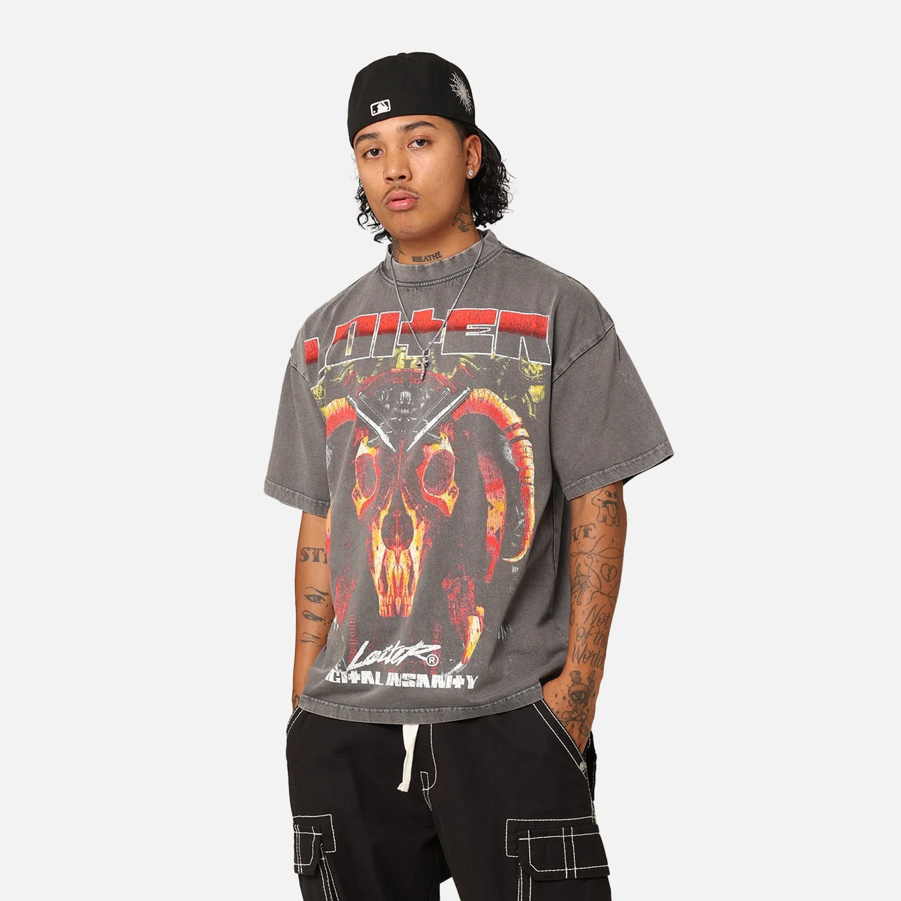 Loiter Digital Insanity Vintage T-Shirt