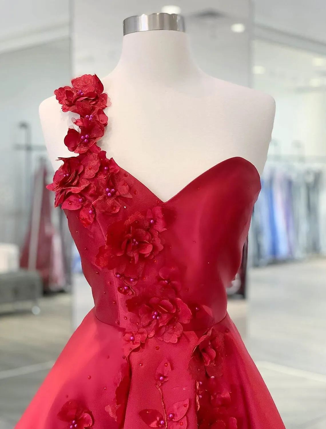 Luolandi A-Line Homecoming Dresses Backless Dress Holiday Short / Mini Sleeveless One Shoulder Satin