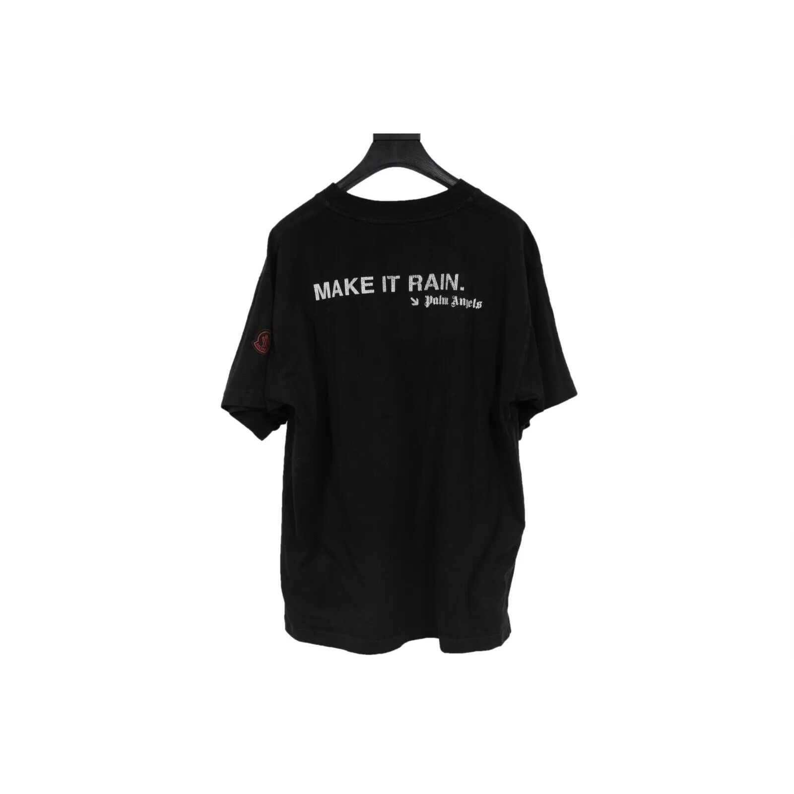 Make It Rain Maglia T Shirt XL Black Cotton Short Sleev