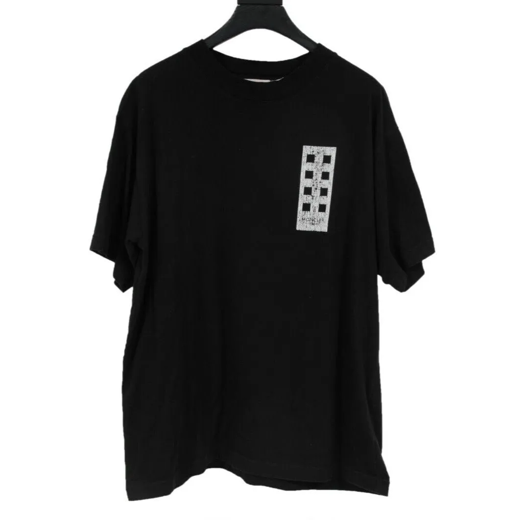 Make It Rain Maglia T Shirt XL Black Cotton Short Sleev
