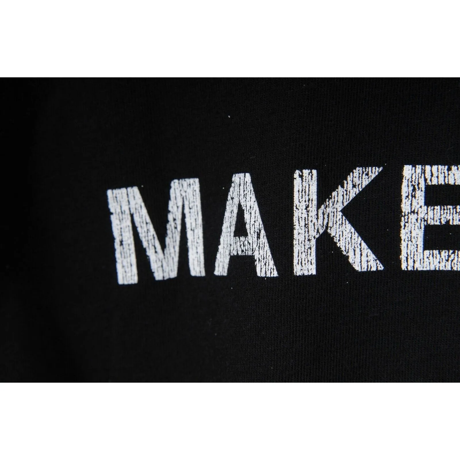 Make It Rain Maglia T Shirt XL Black Cotton Short Sleev