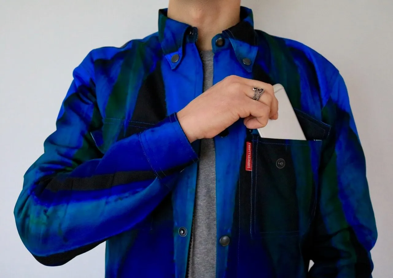 Motorcycle Jacket † Armadillo Hide Agave