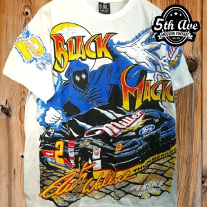 Nascar Rusty Wallace Black Magic - AOP all over print New Vintage T shirt
