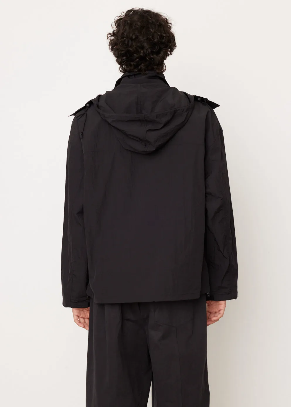 Olen Hooded Nylon Jacket