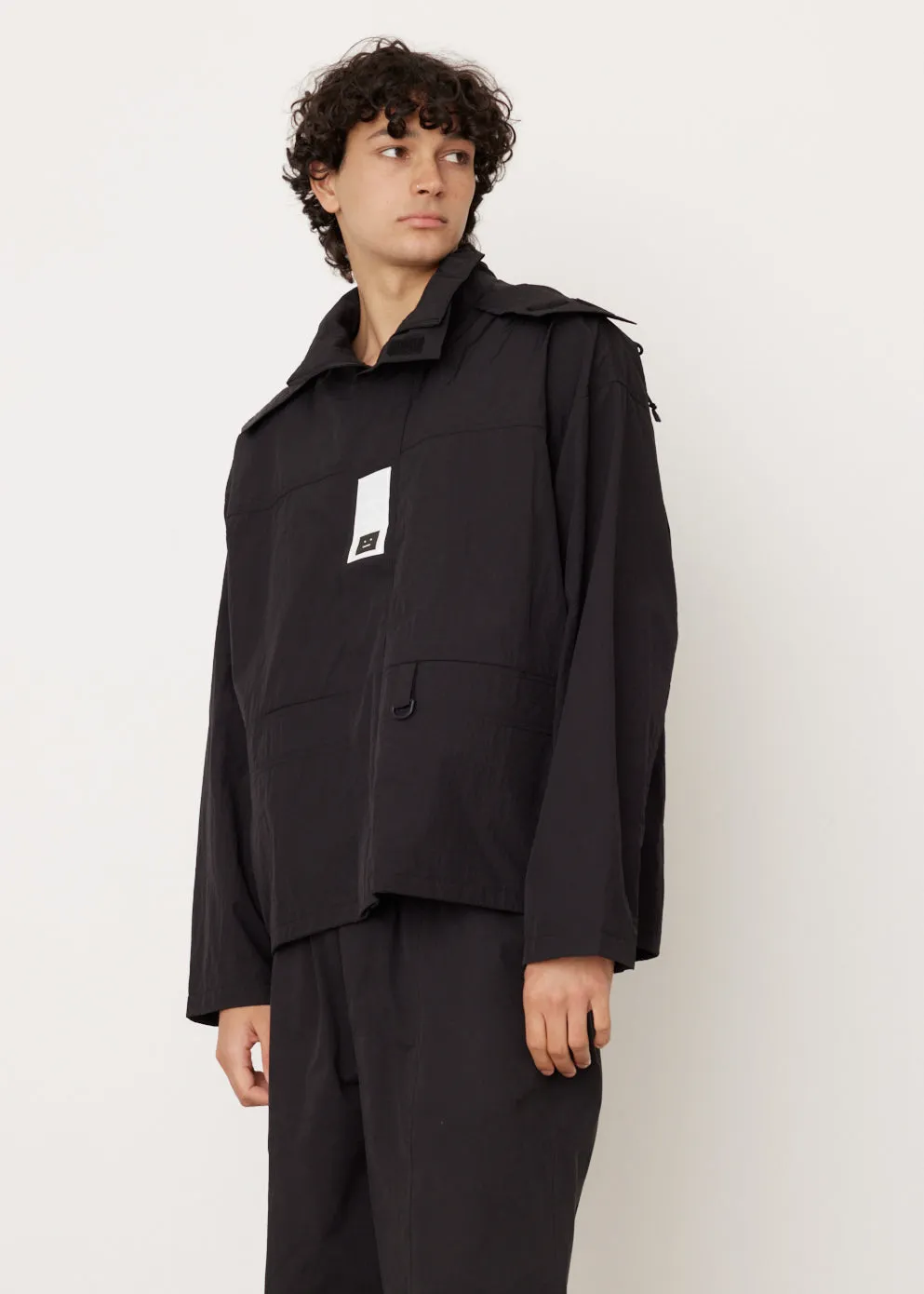 Olen Hooded Nylon Jacket