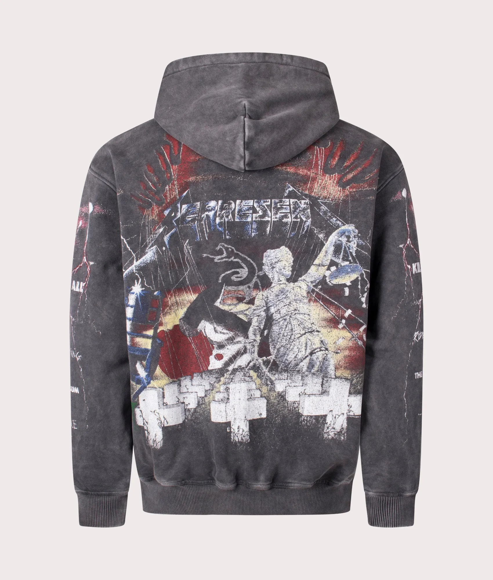 Oversized Fit Metallica Master Of Puppets Hoodie