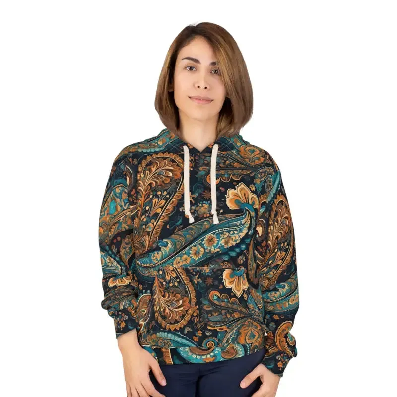 Paisley Aop Unisex Pullover Hoodie Bold Style Upgrade