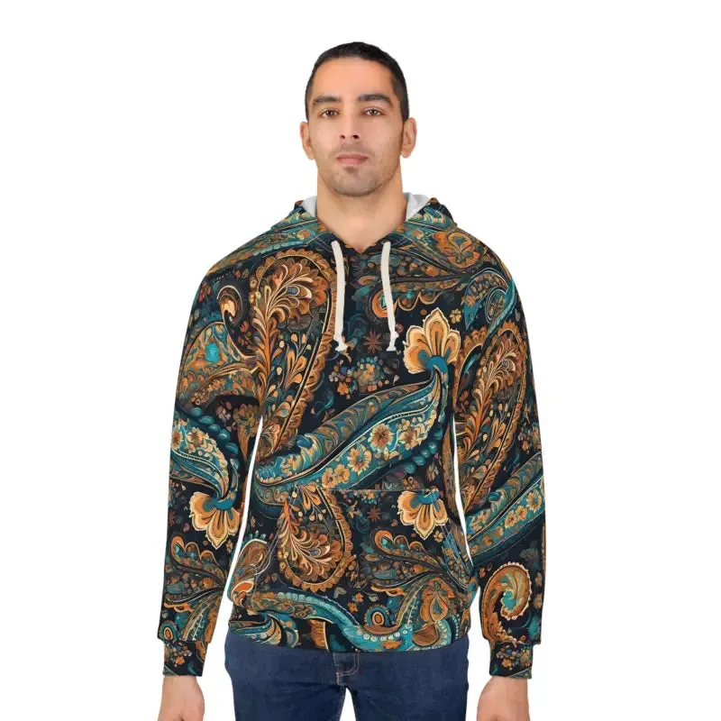 Paisley Aop Unisex Pullover Hoodie Bold Style Upgrade
