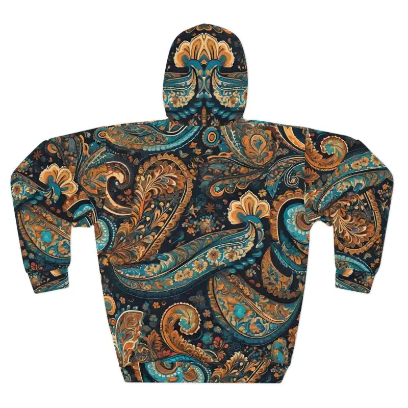 Paisley Aop Unisex Pullover Hoodie Bold Style Upgrade