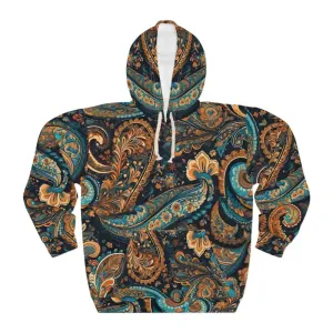 Paisley Aop Unisex Pullover Hoodie Bold Style Upgrade