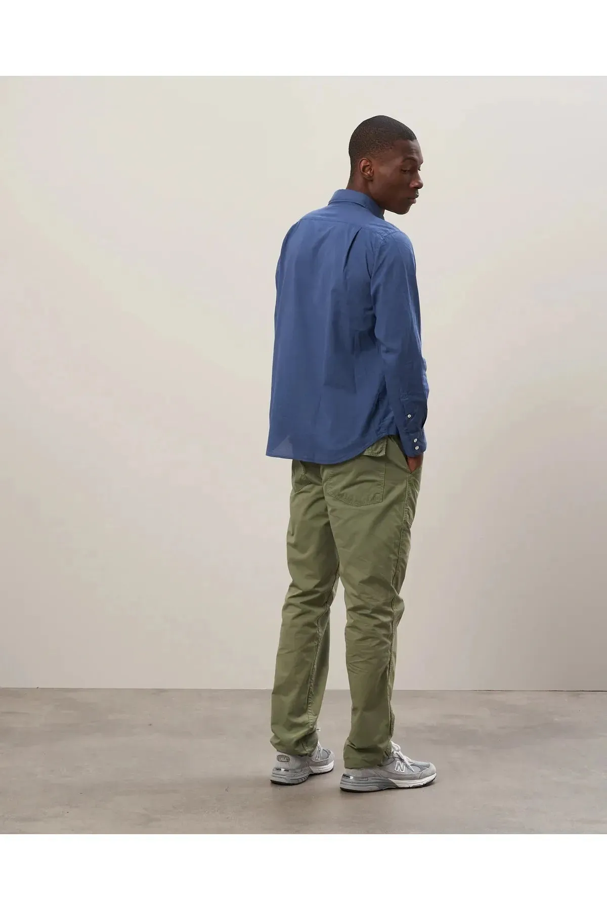 Paul Pat Cotton Voile Shirt - Cobalt