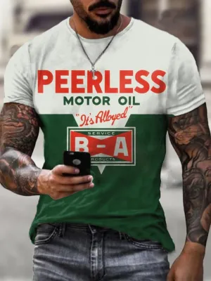 Peerless  Vintage Print T-Shirt