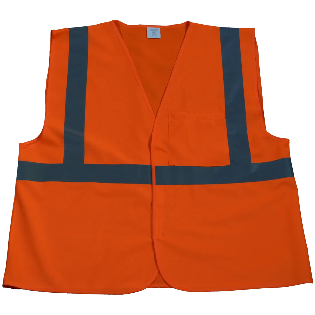 Petra Roc ANSI Class 2 Orange Economy Safety Vest with Velcro Closure