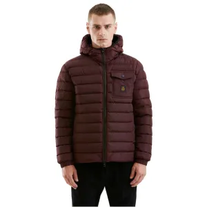 Red Nylon Mens Jacket