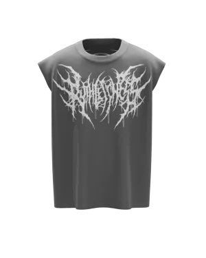 Ruthless Dark Grey Unisex Boxy Vest